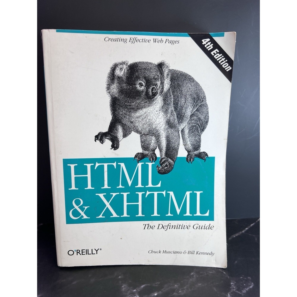 HTML:  The Definitive Guide (Nutshell Handbooks) - Paperback - VERY GOOD